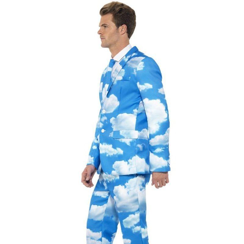Sky High Suit Adult Blue White Mens