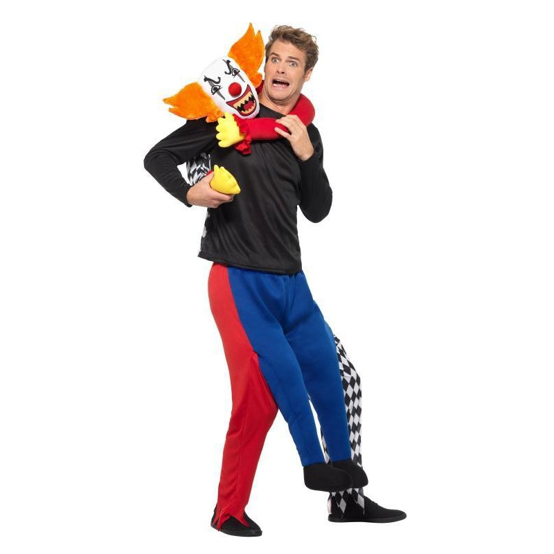 Piggyback Kidnap Clown Costume