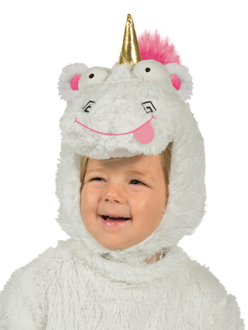 Fluffy Unicorn Costume Child Unisex -2