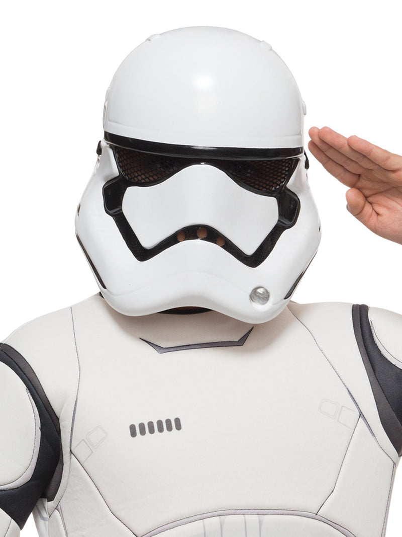 Stormtrooper Deluxe Costume Child Boys White -2