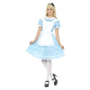 Alice In Wonderland Princess Costume Adult Blue Dress