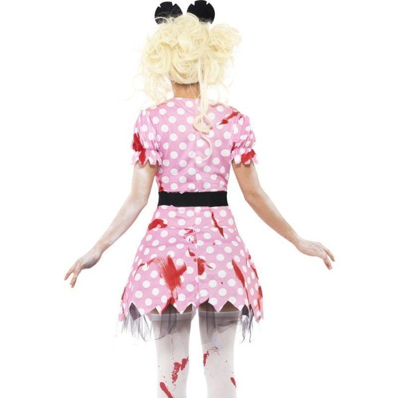 Zombie Rodent Costume Adult Pink