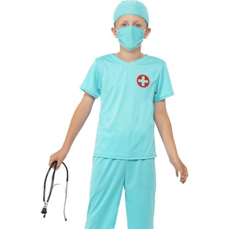 Surgeon Costume - Small Age 4-6 Boys Blue