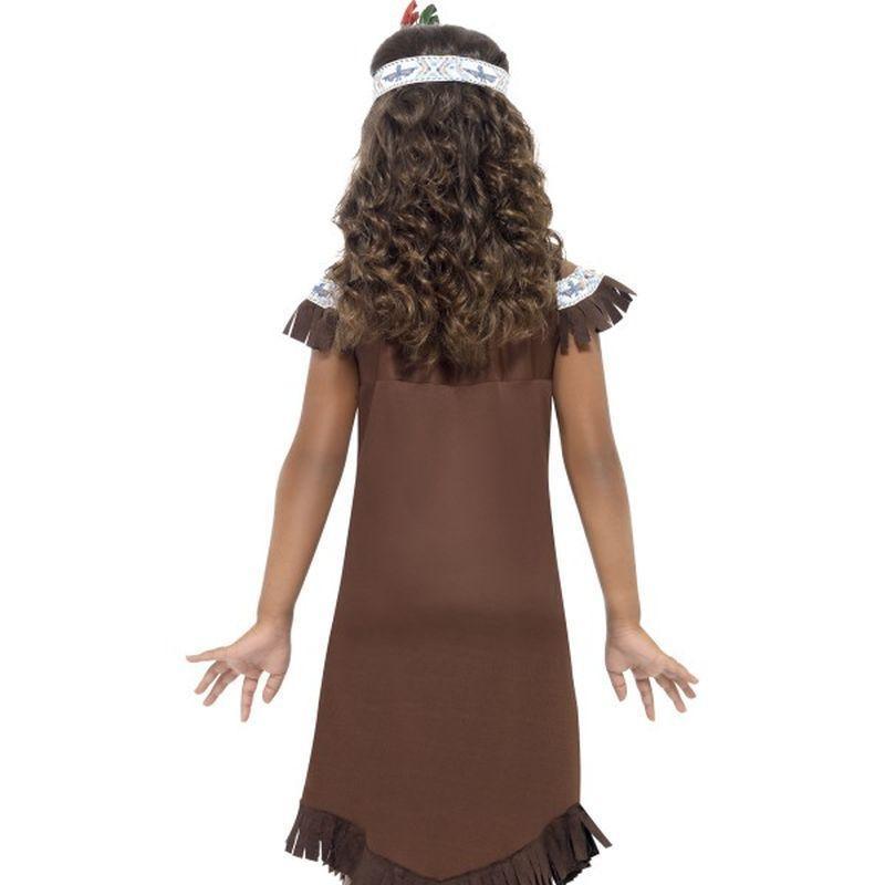 Native American Inspired Girl Costume Kids Brown