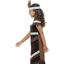 Native American Inspired Girl Costume Kids Brown