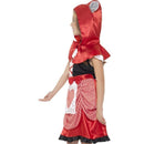 Miss Hood Costume Kids Red