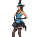 Witch Divine Costume Green Adult