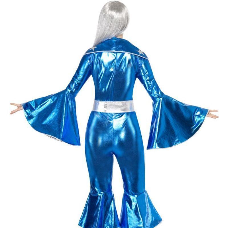 1970s Dancing Dream Costume Adult Blue Womens