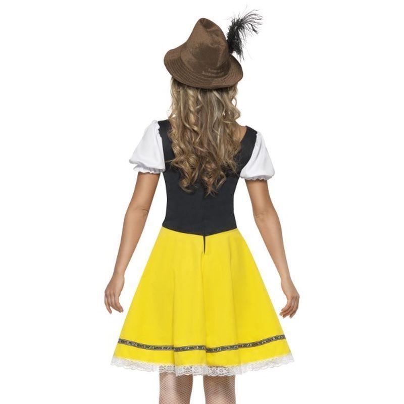 Oktoberfest Costume Female Adult Green Yellow Womens