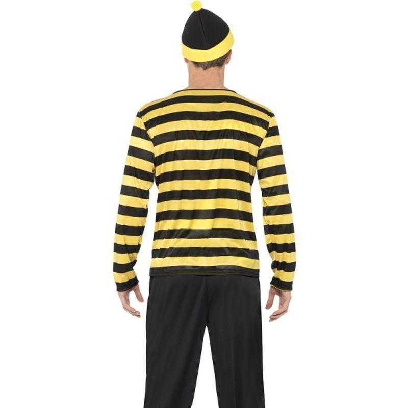 Where's Wally Odlaw Costume Adult Yellow Mens