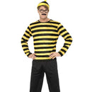 Where's Wally Odlaw Costume - Chest 42"-44", Leg Inseam 33"