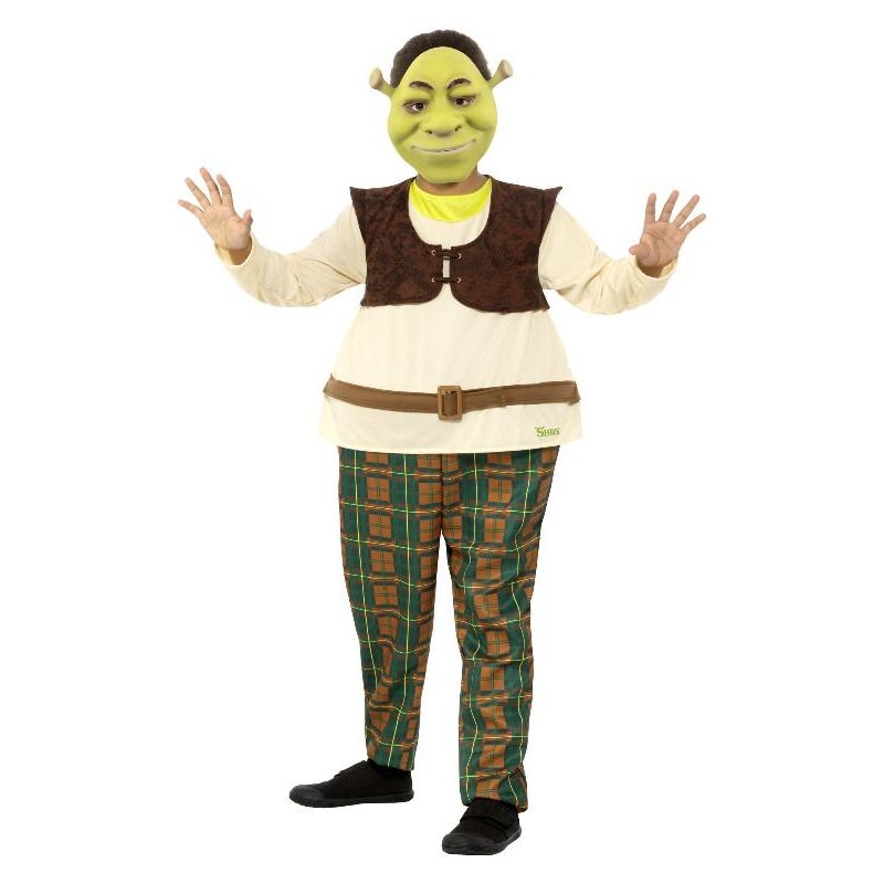 Shrek Deluxe Licensed Costume Child Green All In One