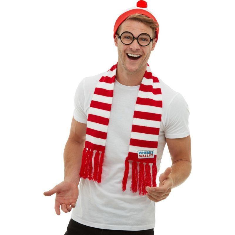 Where's Wally? Kit Adult Red White Unisex