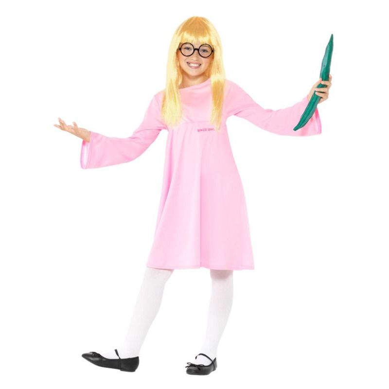 Roald Dahl Deluxe Sophie Costume Kids Pink Girls