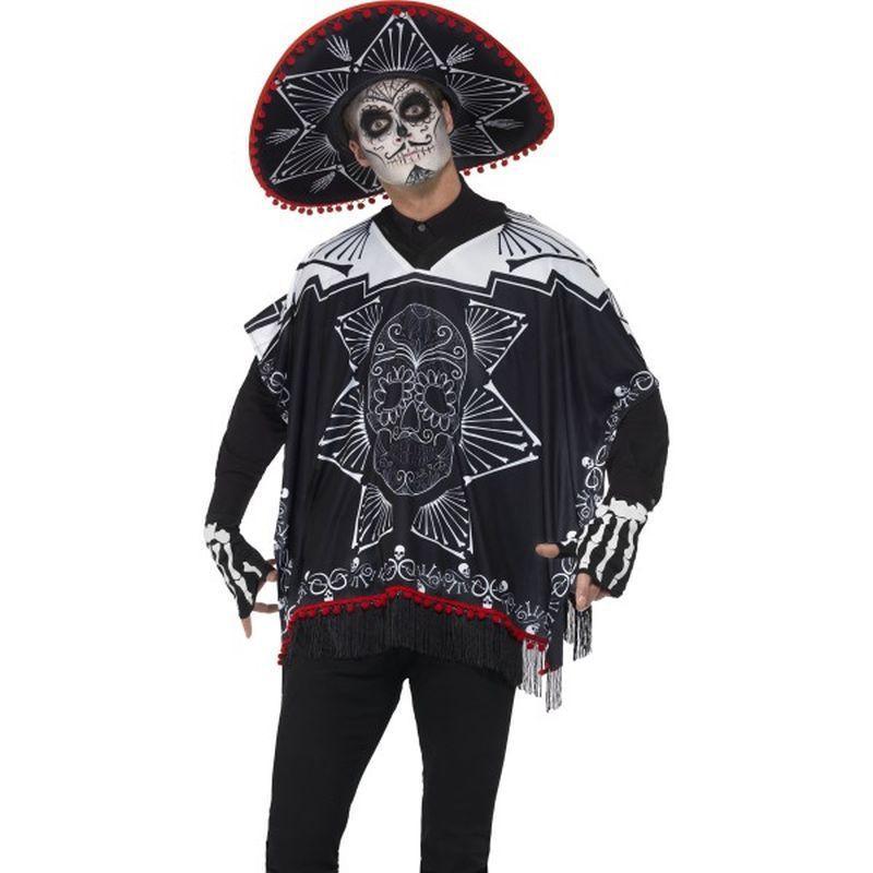 Day of the Dead Bandit Costume - One Size