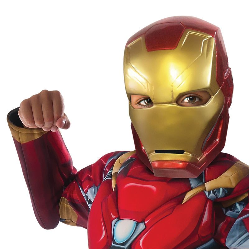 Iron Man Deluxe Cw Costume Boys Red -2