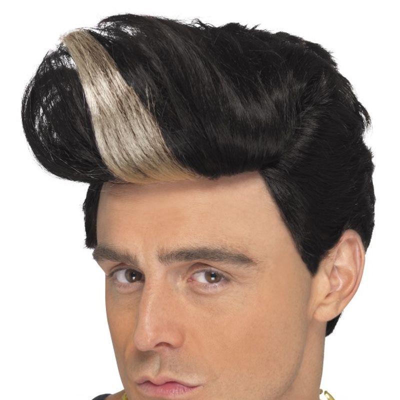 90s Rapper Wig - One Size Mens Black/Blonde