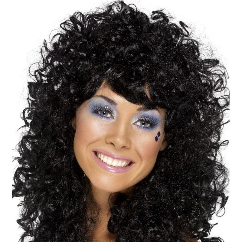 Boogie Babe Wig - One Size Womens Black