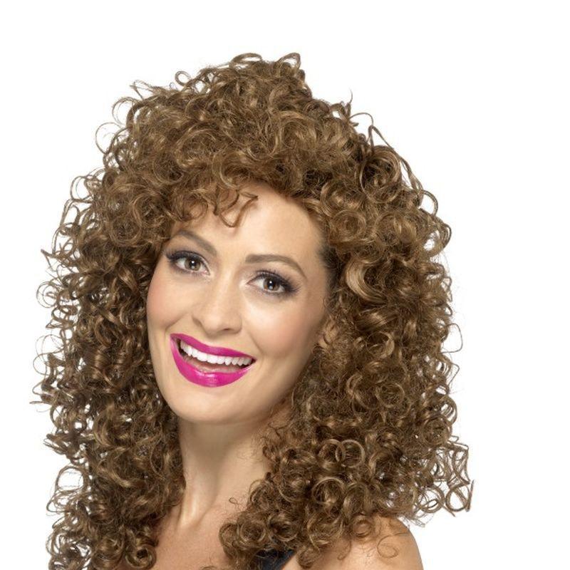 Boogie Babe Wig - One Size Womens Brown
