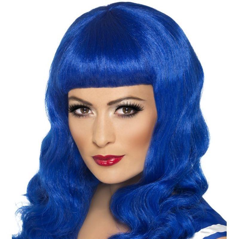 Sweetheart Wig - One Size Womens Blue
