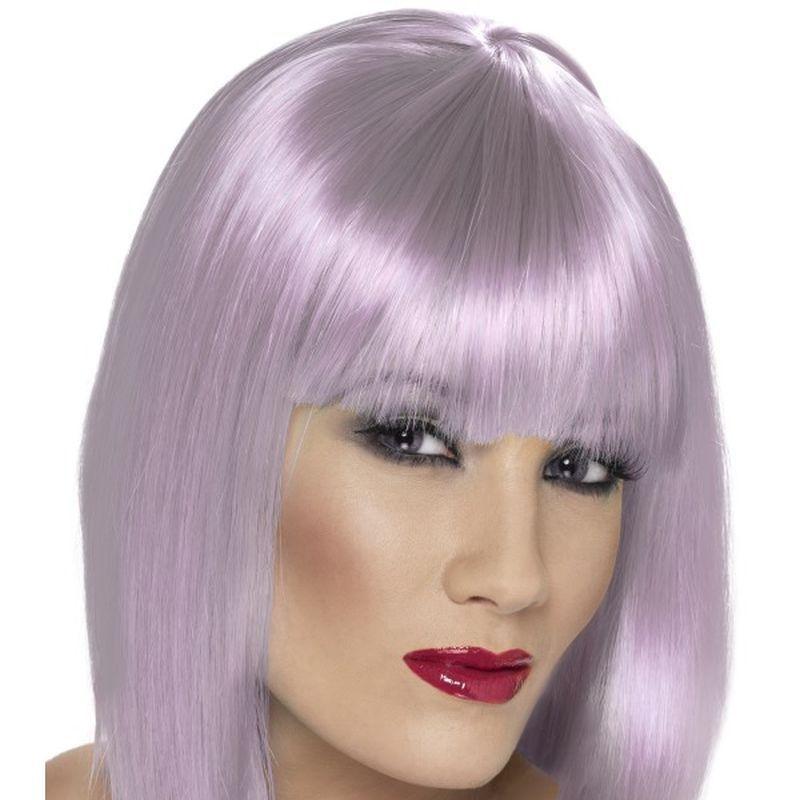 Glam Wig - One Size Womens Lilac