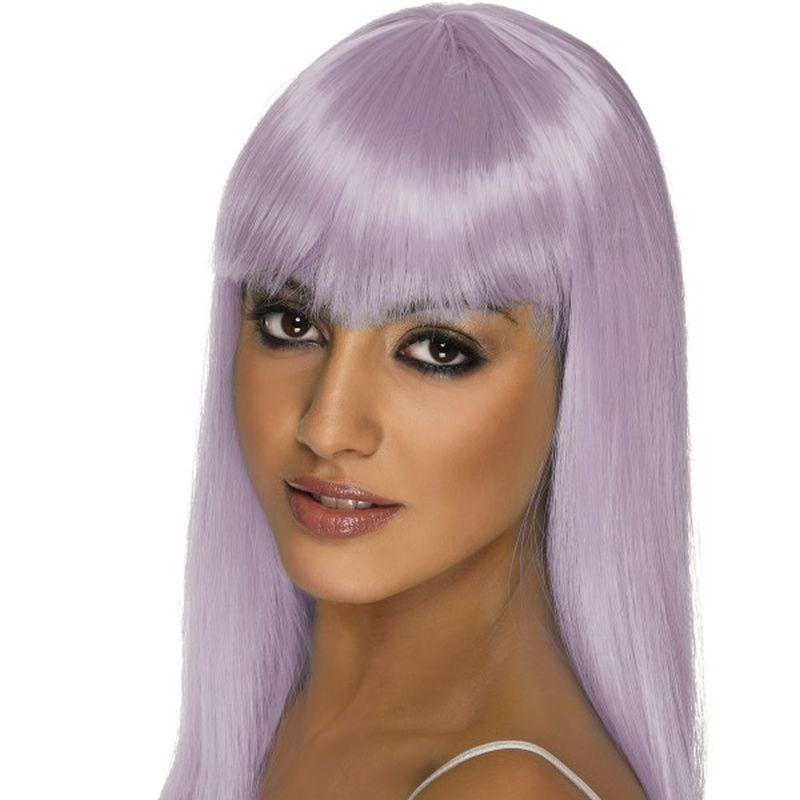 Glamourama Wig - One Size Womens Lilac