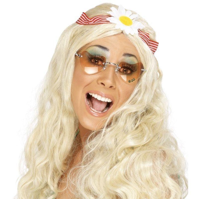 Groovy Wig - One Size Womens Blonde
