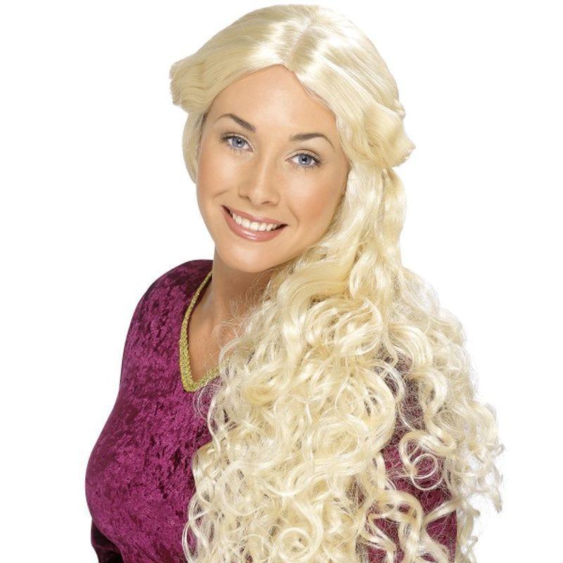 Renaissance Wig - One Size Womens Blonde