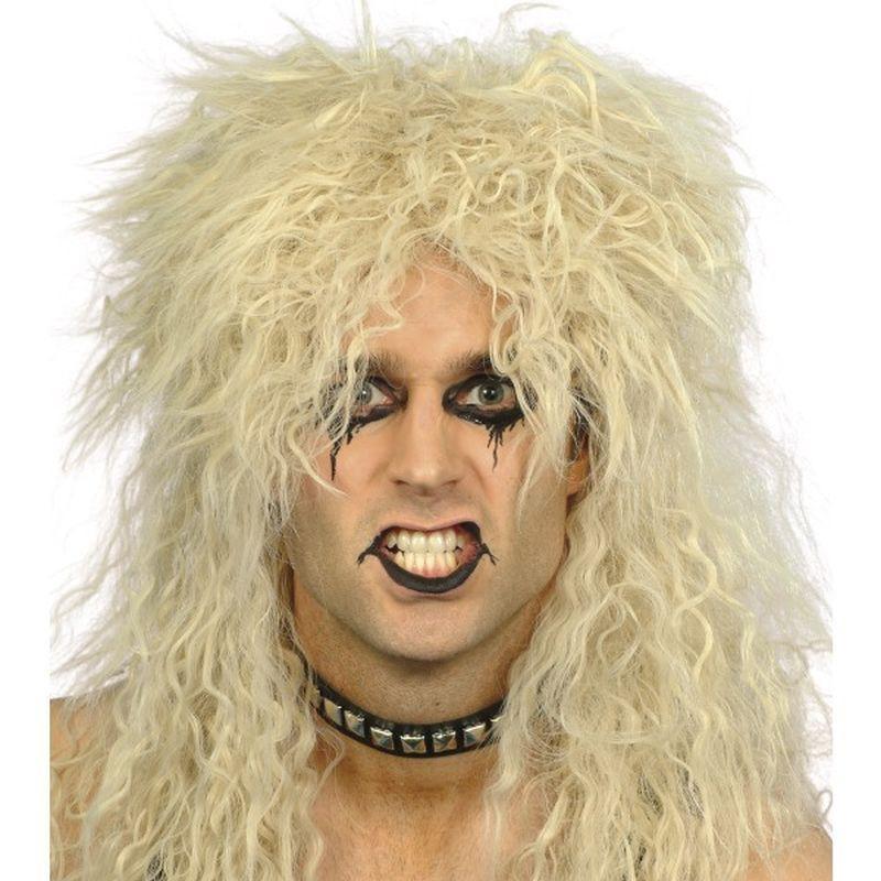 Hard Rocker Wig - One Size Mens Blonde