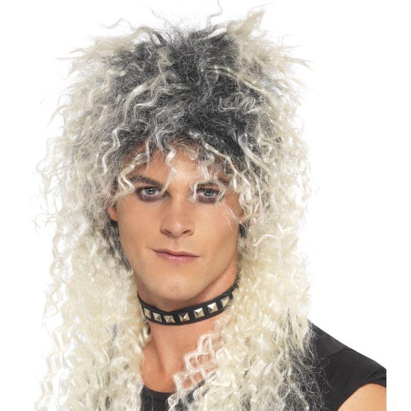 Hard Rocker Wig - One Size Mens Blonde