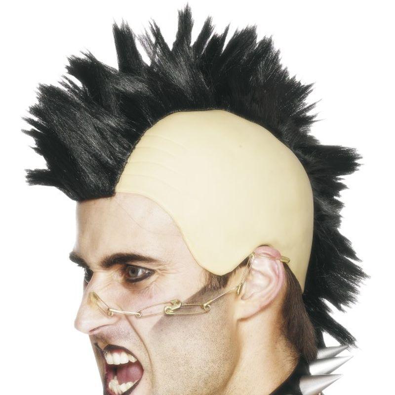 Mohican Wig - One Size Mens Black