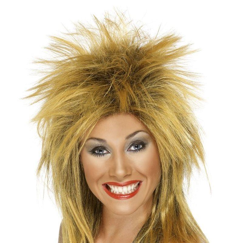 Rock Diva Wig - One Size Womens Ginger