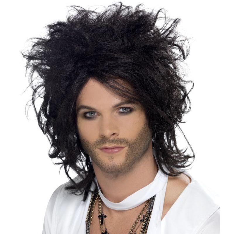 Sex God Wig - One Size Mens Black