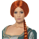 Shrek Princess Fiona Wig - One Size Womens Brown