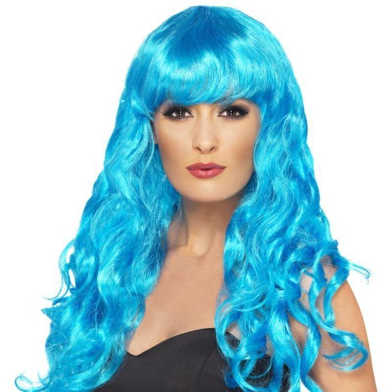 Siren Wig - One Size Womens Blue