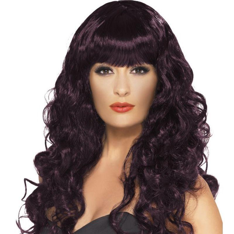 Siren Wig - One Size Womens Black