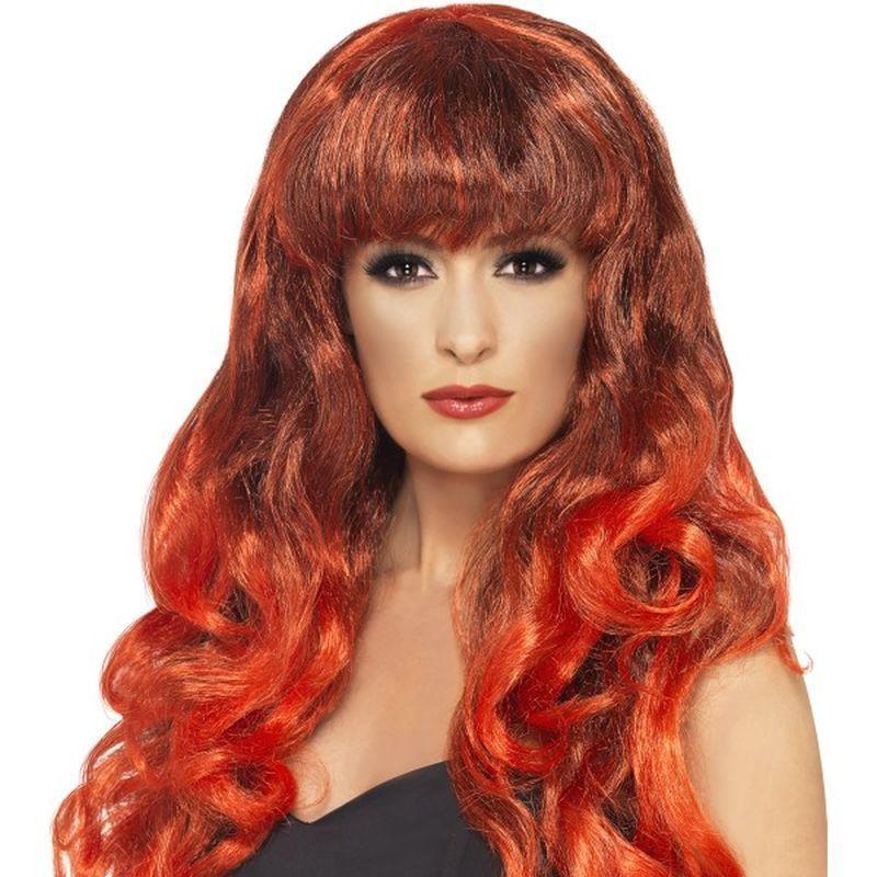 Siren Wig - One Size Womens Red