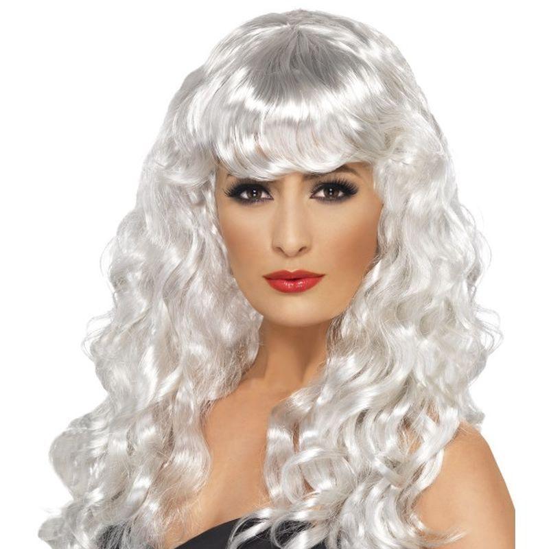 Siren Wig - One Size Womens White