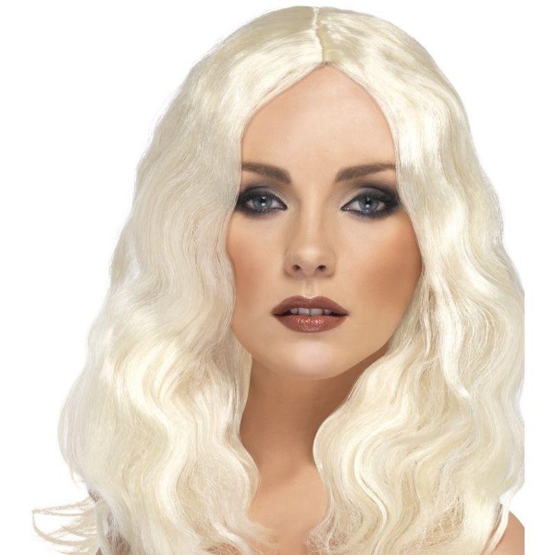 Superstar Wig - One Size Womens Blonde