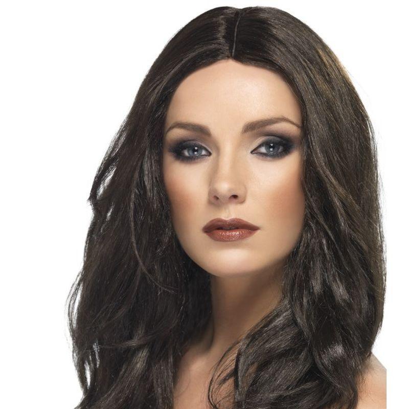 Superstar Wig - One Size Womens Brown