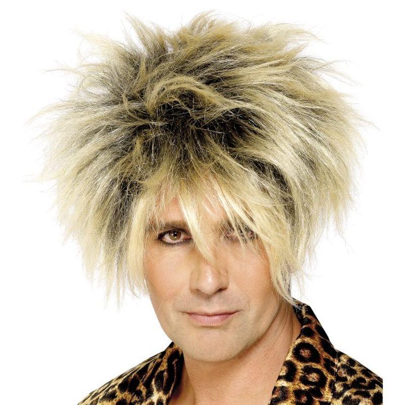 Wild Boy Wig - One Size Mens Blonde