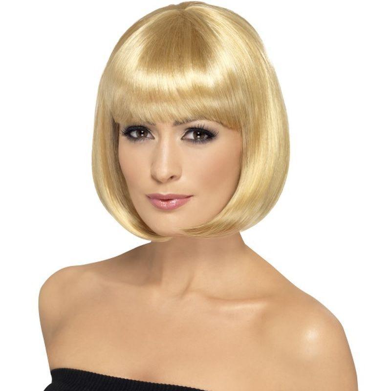 Partyrama Wig, 12 inch - One Size Womens Gold