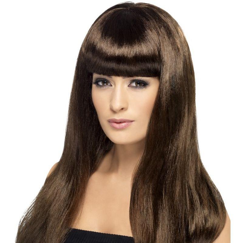 Babelicious Wig - One Size Womens Brown