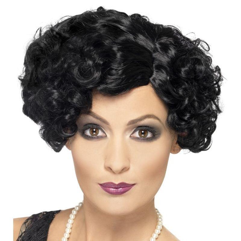 20s Flirty Flapper Wig - One Size Womens Wig