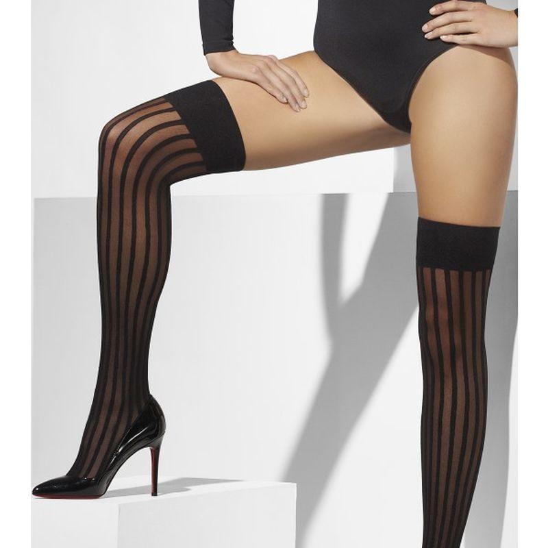 Sheer Hold-Ups - UK Dress Size 6-14