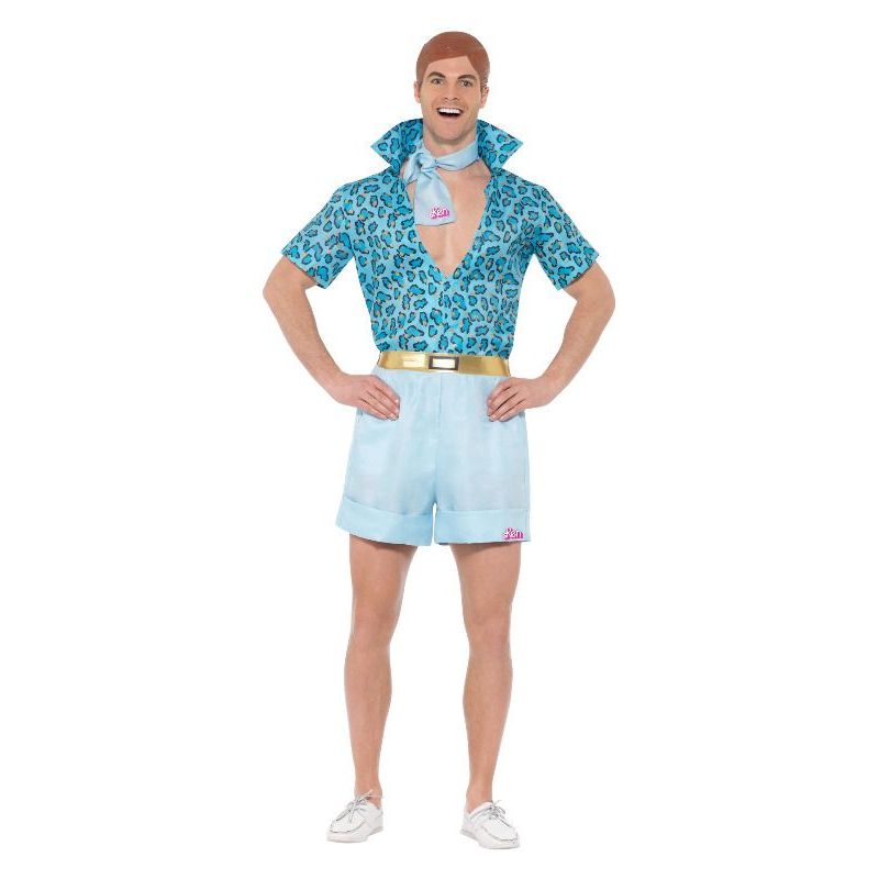 Barbie Safari Ken Costume Adult Blue Unisex -1