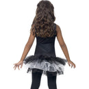 Skeleton Tutu Costume Kids Black White
