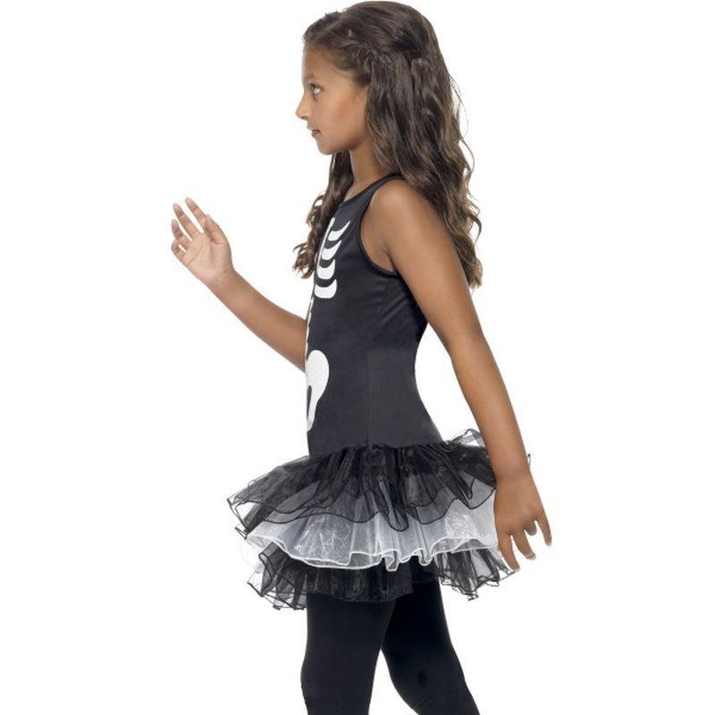 Skeleton Tutu Costume Kids White Girls