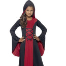 Vamp Costume Kids Red Girls -1