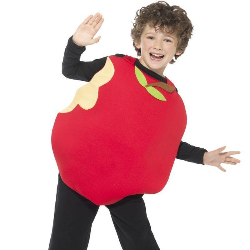 Apple Costume Kids Red Unisex -1